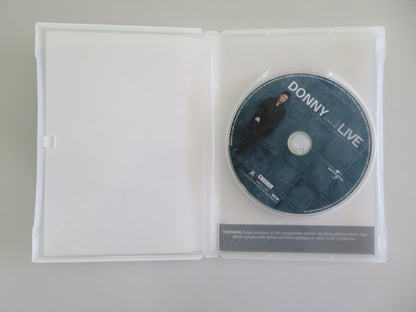 Donny Osmond: Live (DVD) Gary Barlow Kat Dyson 2003 Region 2, 4