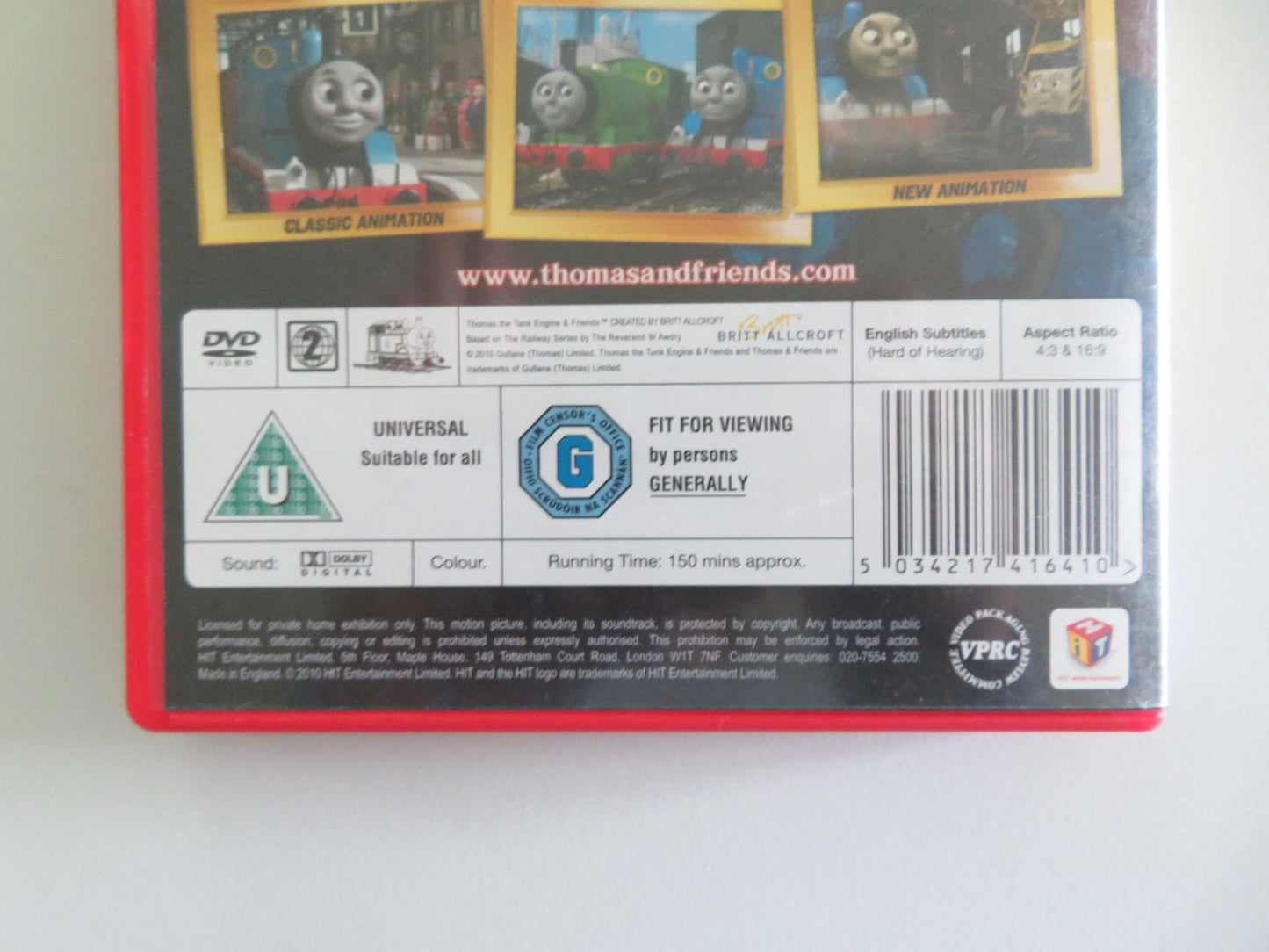 The Best of Thomas (DVD) Ringo Starr 2010 Region 2