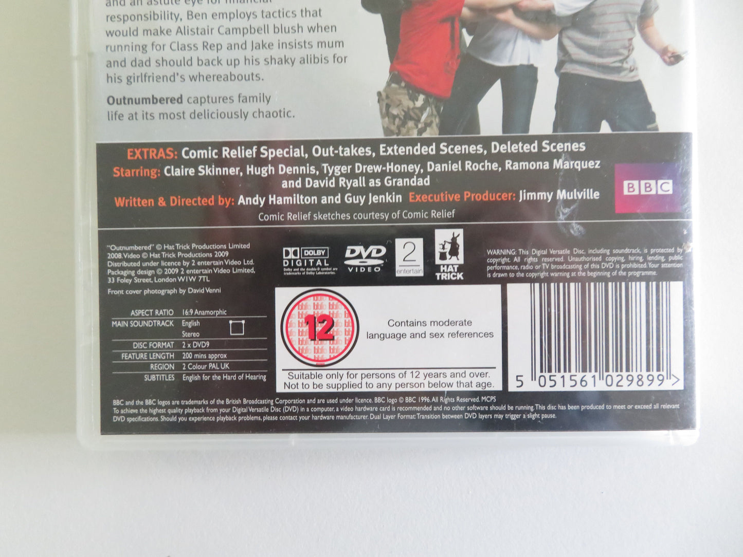 Outnumbered - Series Two (DVD) Hugh Dennis Clare Skinner 2008 Region 2