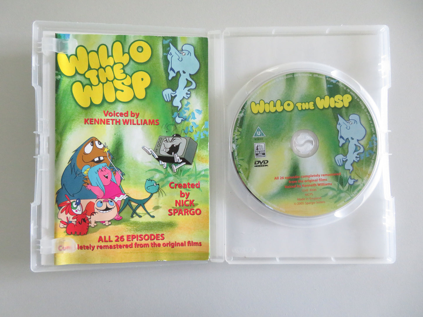 Willo the Wisp - All 26 Episodes (DVD) Kenneth Williams 1981 Region 0