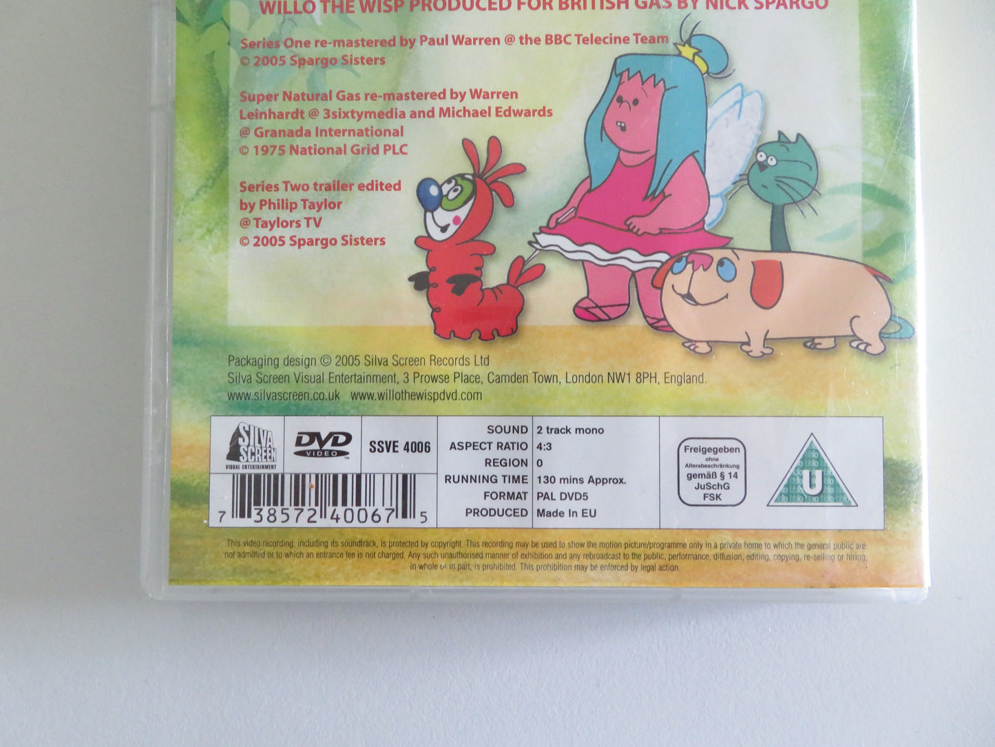 Willo the Wisp - All 26 Episodes (DVD) Kenneth Williams 1981 Region 0