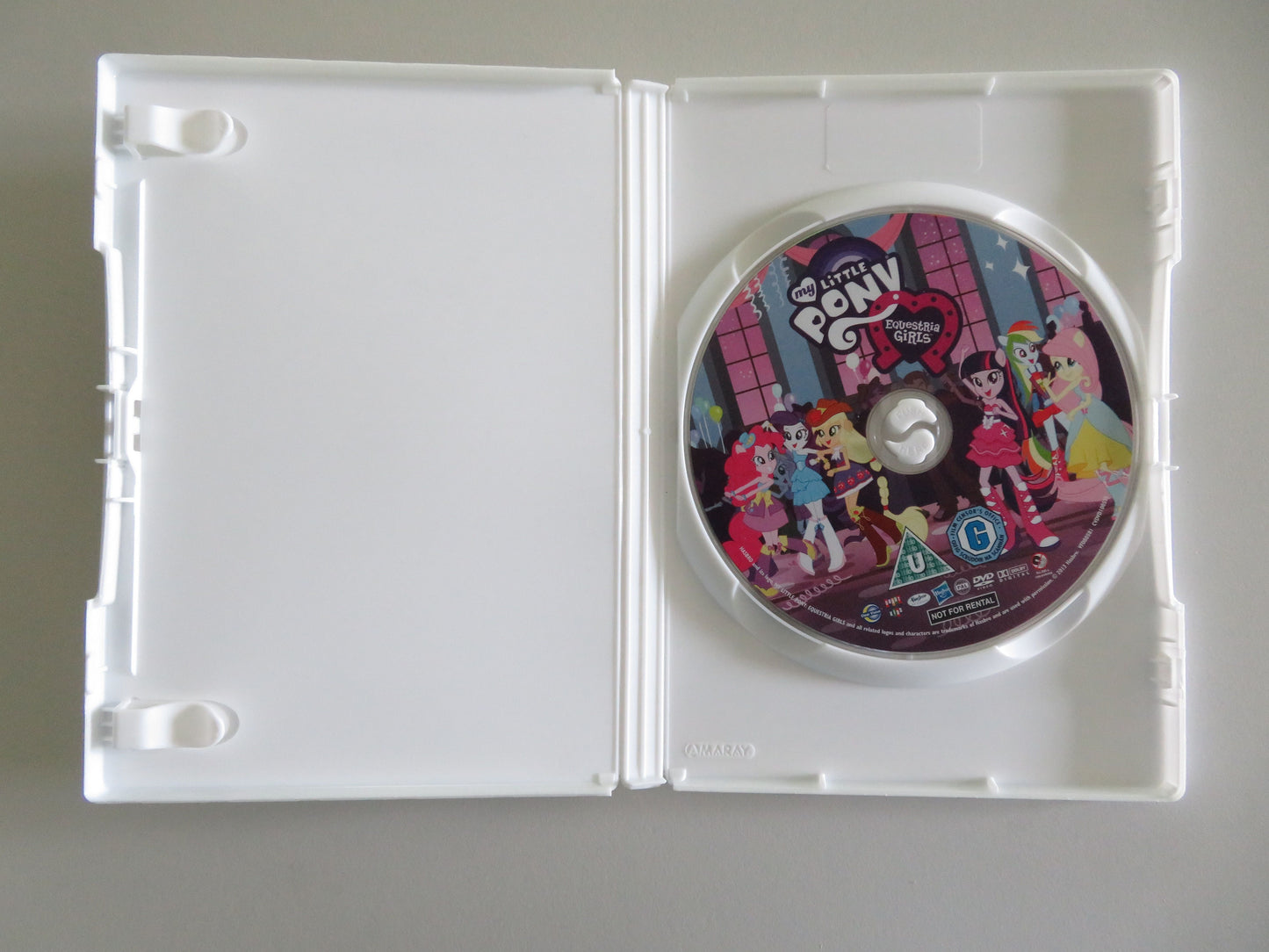 My Little Pony: Equestria Girls (DVD) Tara Strong Ashleigh Ball 2013 Region 2