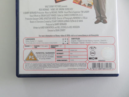 Honey, We Shrunk Ourselves! (DVD) Rick Moranis Eve Gordon 1997 Region 2