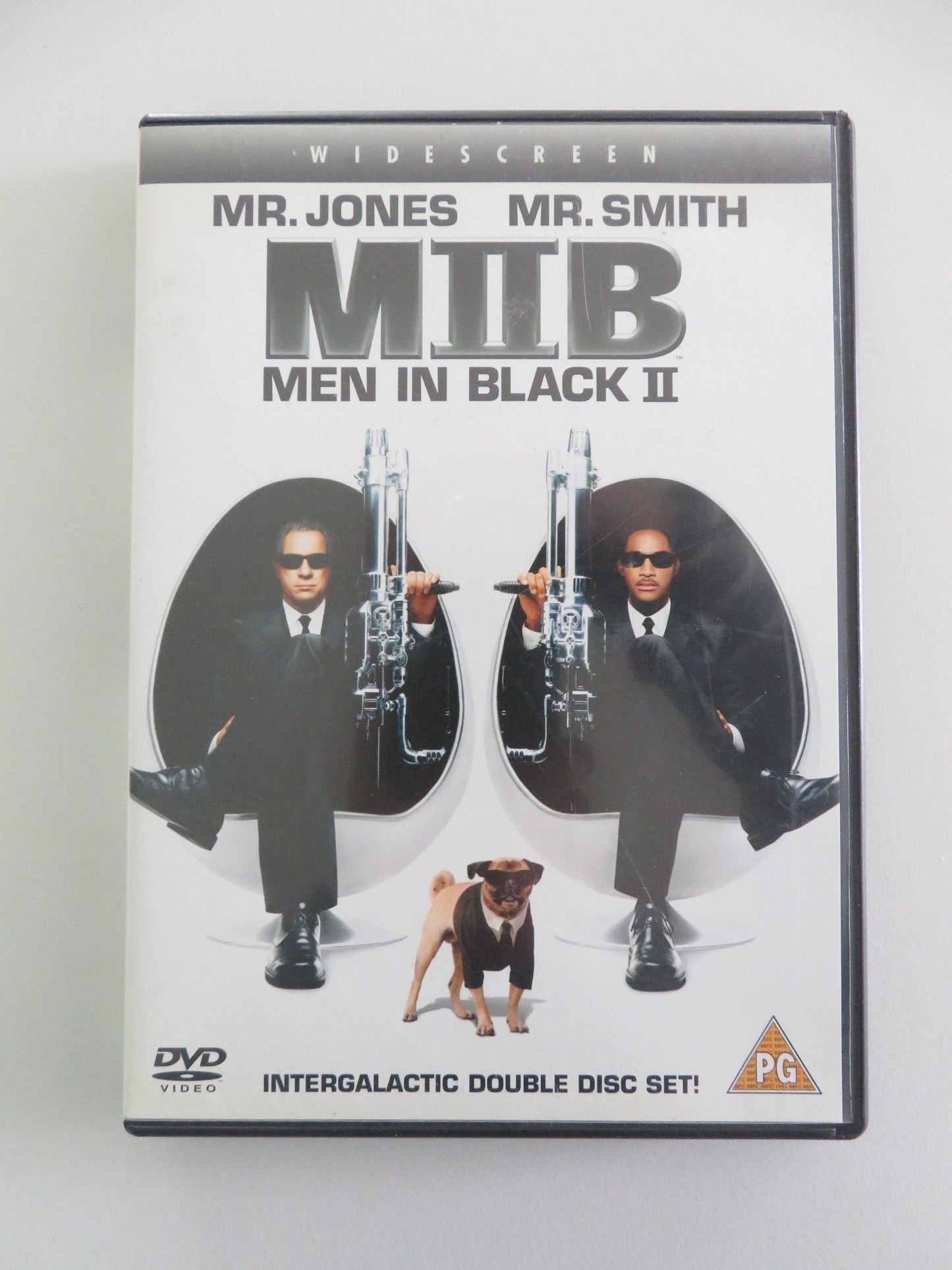 Men in Black II - Double Disc Set (DVD) Will Smith Tommy Lee Jones 2002 Region 2