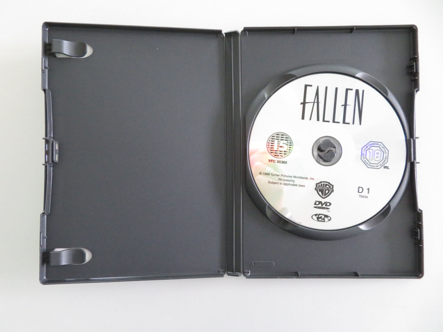 Fallen - B (DVD) Denzel Washington John Goodman 1998 Region 2