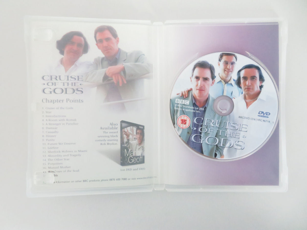 Cruise of the Gods (DVD) Rob Brydon Steve Coogan 2002 Region 2 + 4