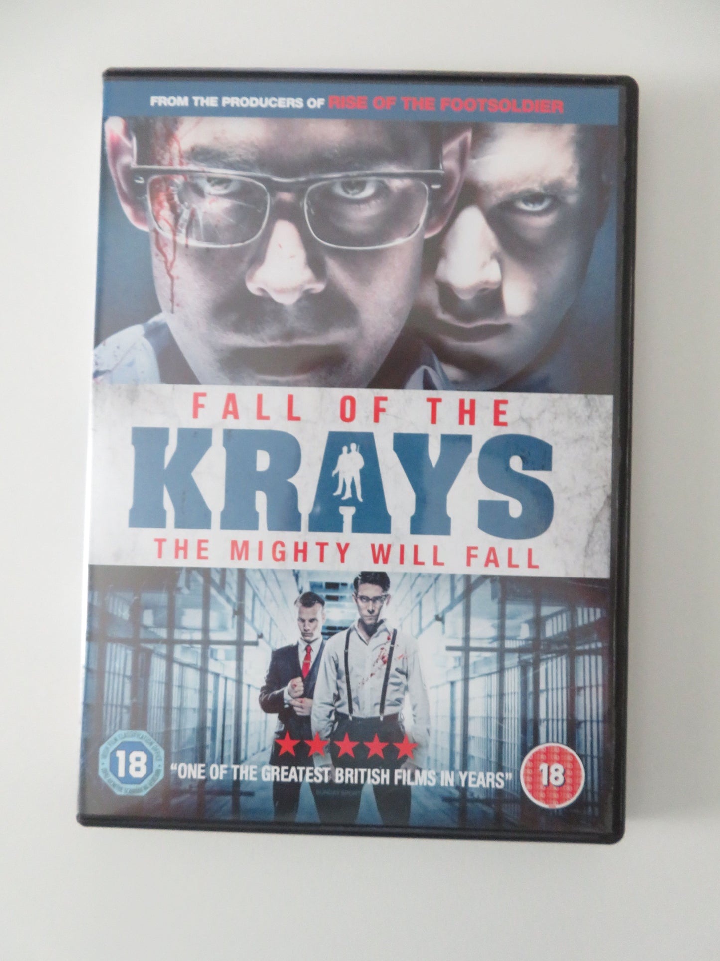 The Fall of the Krays - B (DVD) Phil Dunster Anita Dobson 2016 Region 2