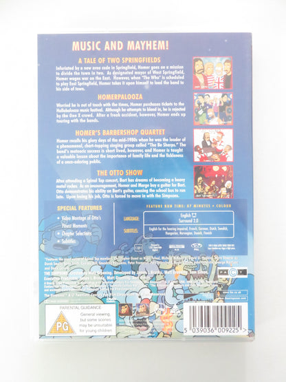 The Simpsons: Backstage Pass (DVD) Dan Castellaneta Julie Kavner 2002 Region 2