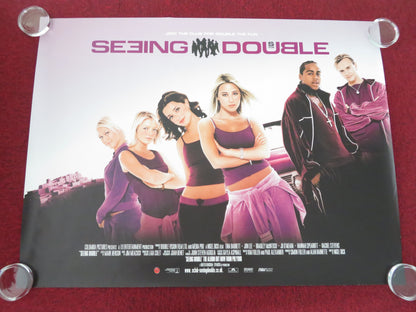 Seeing Double UK Quad Rolled Poster S Club Rachel Stevens Jo O'Meara 2003