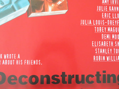 Deconstructing Harry UK Quad Rolled Poster Woody Allen Demi Moore 1997