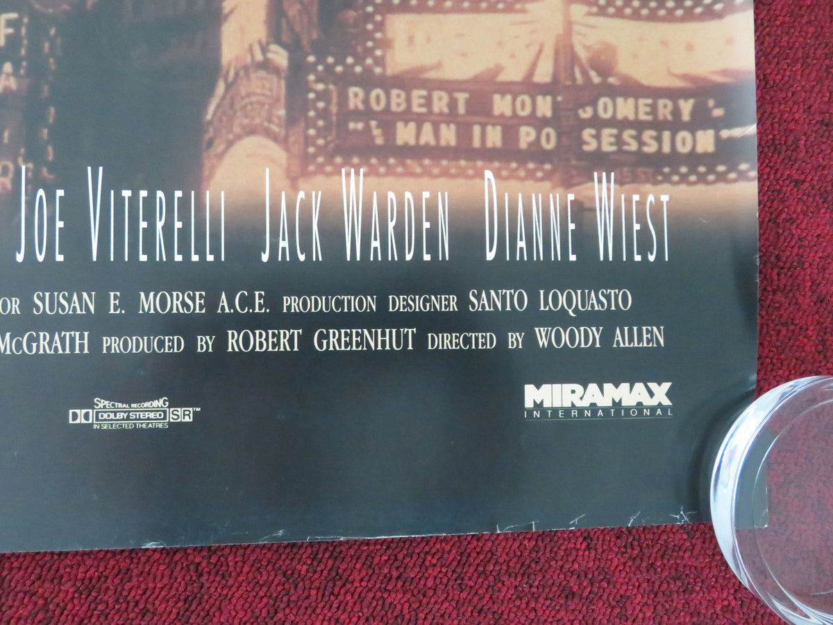 Bullets Over Broadway UK Quad Rolled Poster John Cusack Dianne Wiest 1994