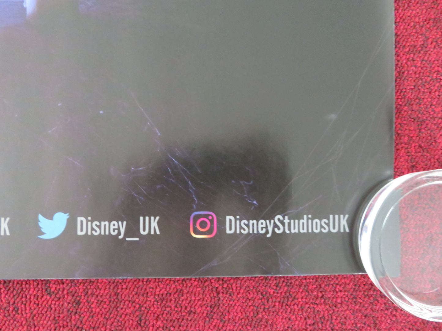 Haunted Mansion UK Quad Rolled Poster Disney Danny DeVito Owen Wilson 2023