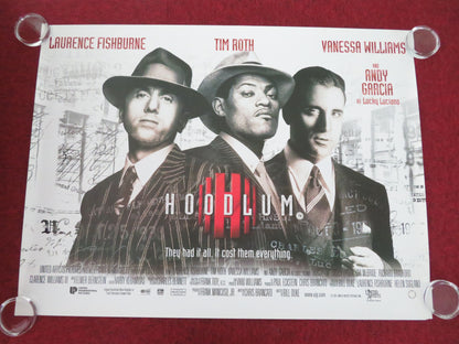 Hoodlum UK Quad Rolled Poster Laurence Fishburne Tim Roth Vanessa Williams 1997