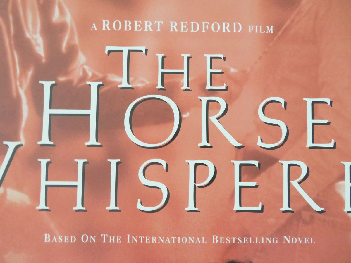 The Horse Whisperer UK Quad Rolled Poster Robert Redford Sam Neill 1998