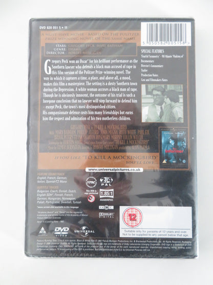 To Kill a Mockingbird - B (DVD) Gregory Peck John Megna F. Overton 1962 Region 2, 4