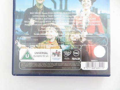 Mary Poppins - C (DVD) Disney Julie Andrews Dick Van Dyke 1964 Region 2