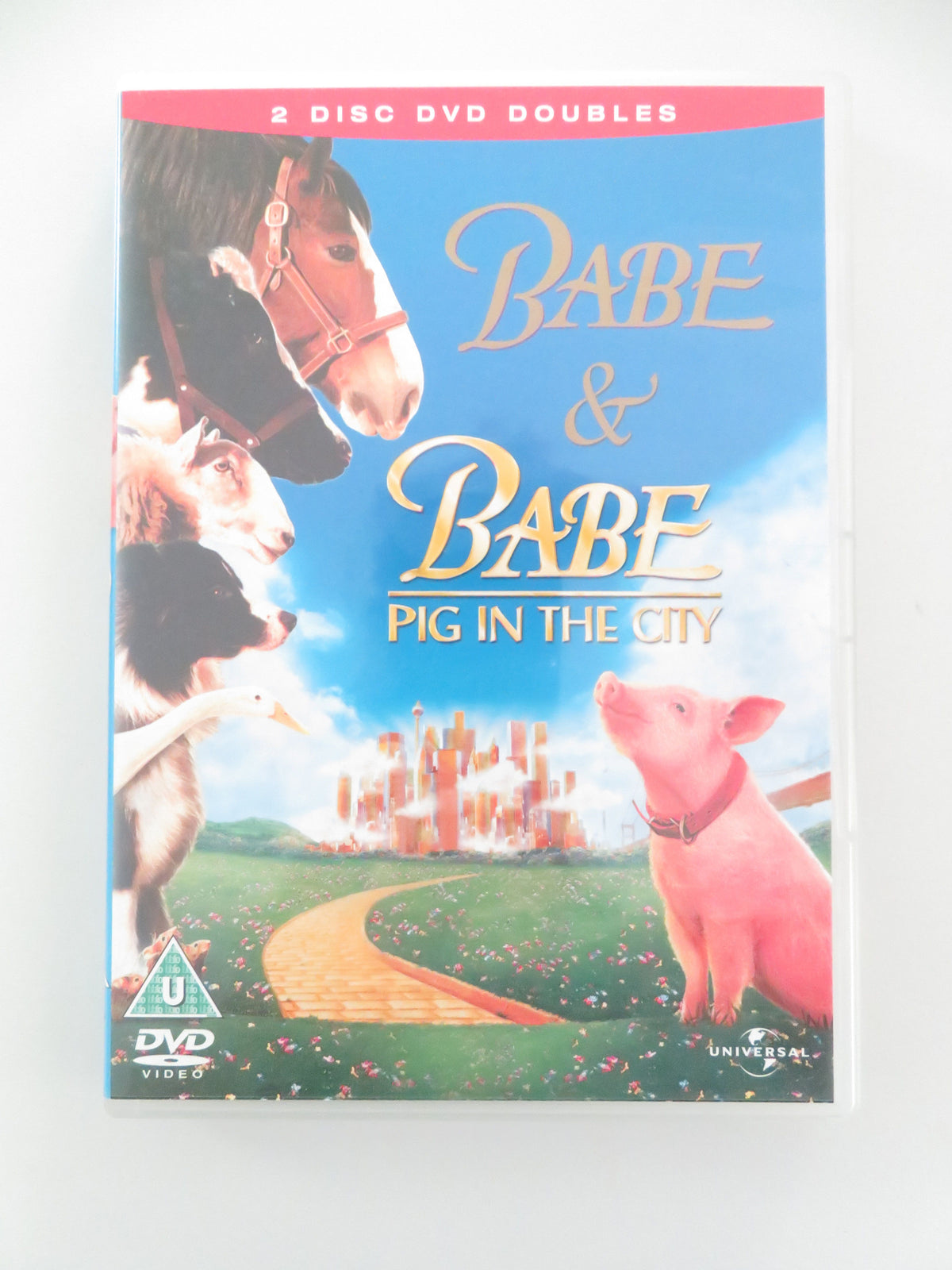 Babe & Babe Pig in the City - 2 discs (DVD) Christine Cavanaugh 1995 Region 2