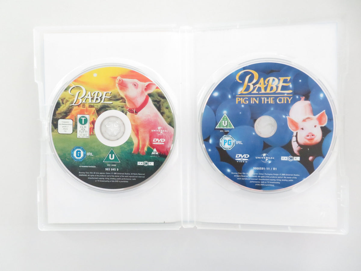 Babe & Babe Pig in the City - 2 discs (DVD) Christine Cavanaugh 1995 Region 2
