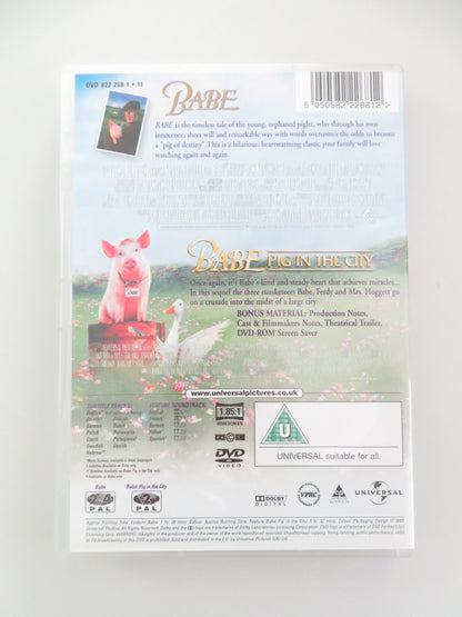 Babe & Babe Pig in the City - 2 discs (DVD) Christine Cavanaugh 1995 Region 2