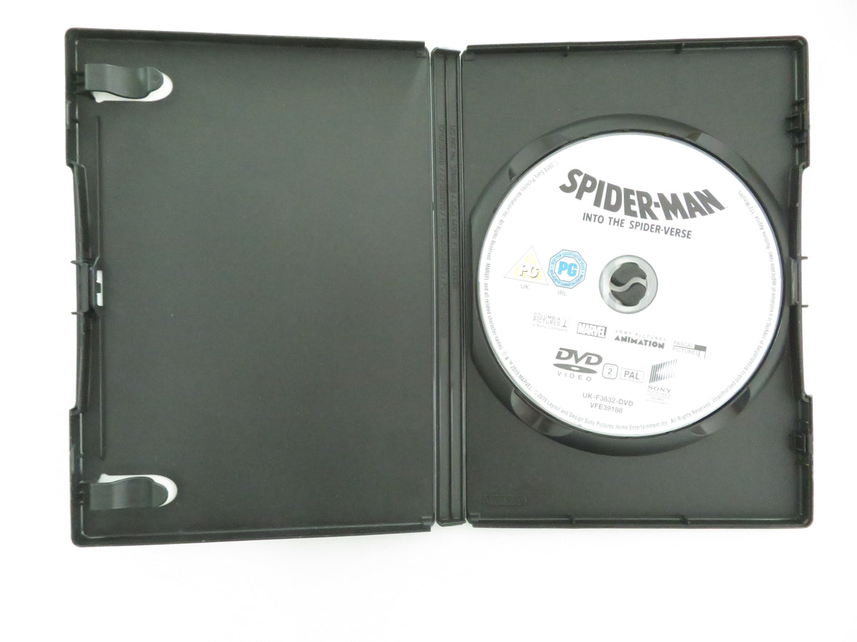 Spider-Man: Into the Spider-Verse (DVD) Marvel Shameik Moore 2018 Region 2