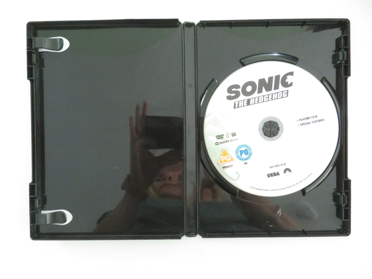 Sonic the Hedgehog (DVD) Ben Schwartz James Marsden Jim Carrey 2020 Region 2