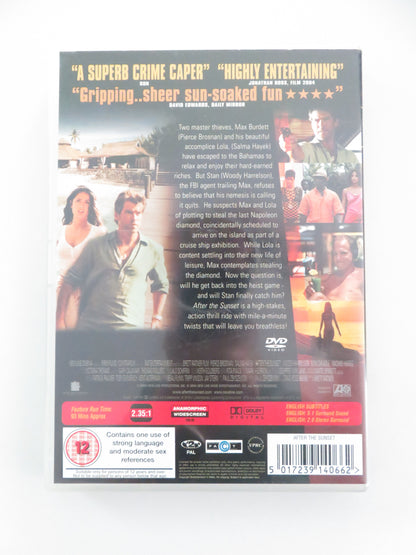 After the Sunset (DVD) Pierce Brosnan Salma Hayek Woody Harrelson 2004 Region 2