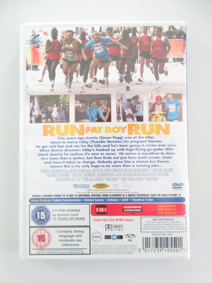 Run Fatboy Run (DVD) Simon Pegg Thandiwe Newton Hank Azaria 2007 Region 2