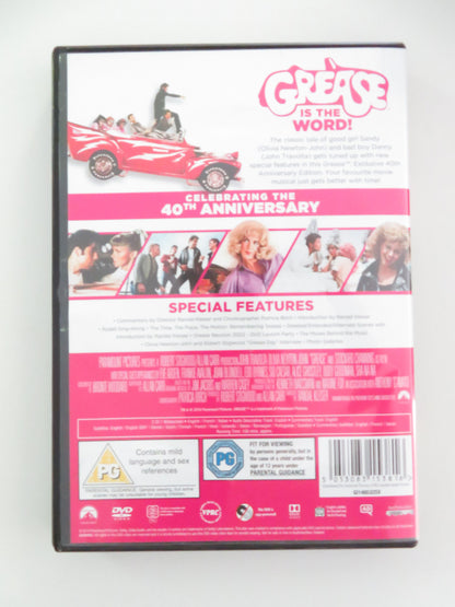 Grease - 40th Anniversary Edition (DVD) John Travolta 2018 Region 2