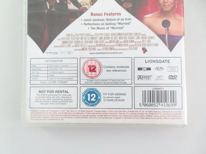 Why Did I Get Married? (DVD) Tyler Perry Janet Jackson 2007 Region 2