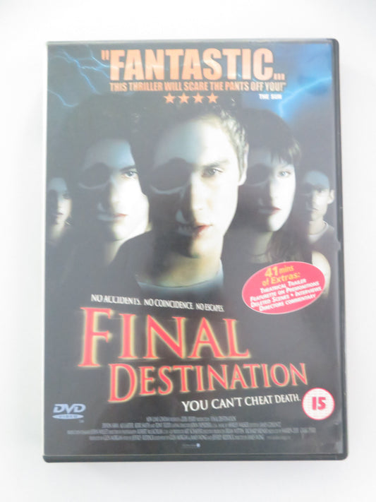 Final Destination (DVD) Devon Sawa Ali Larter Kerr Smith 2000 Region 2