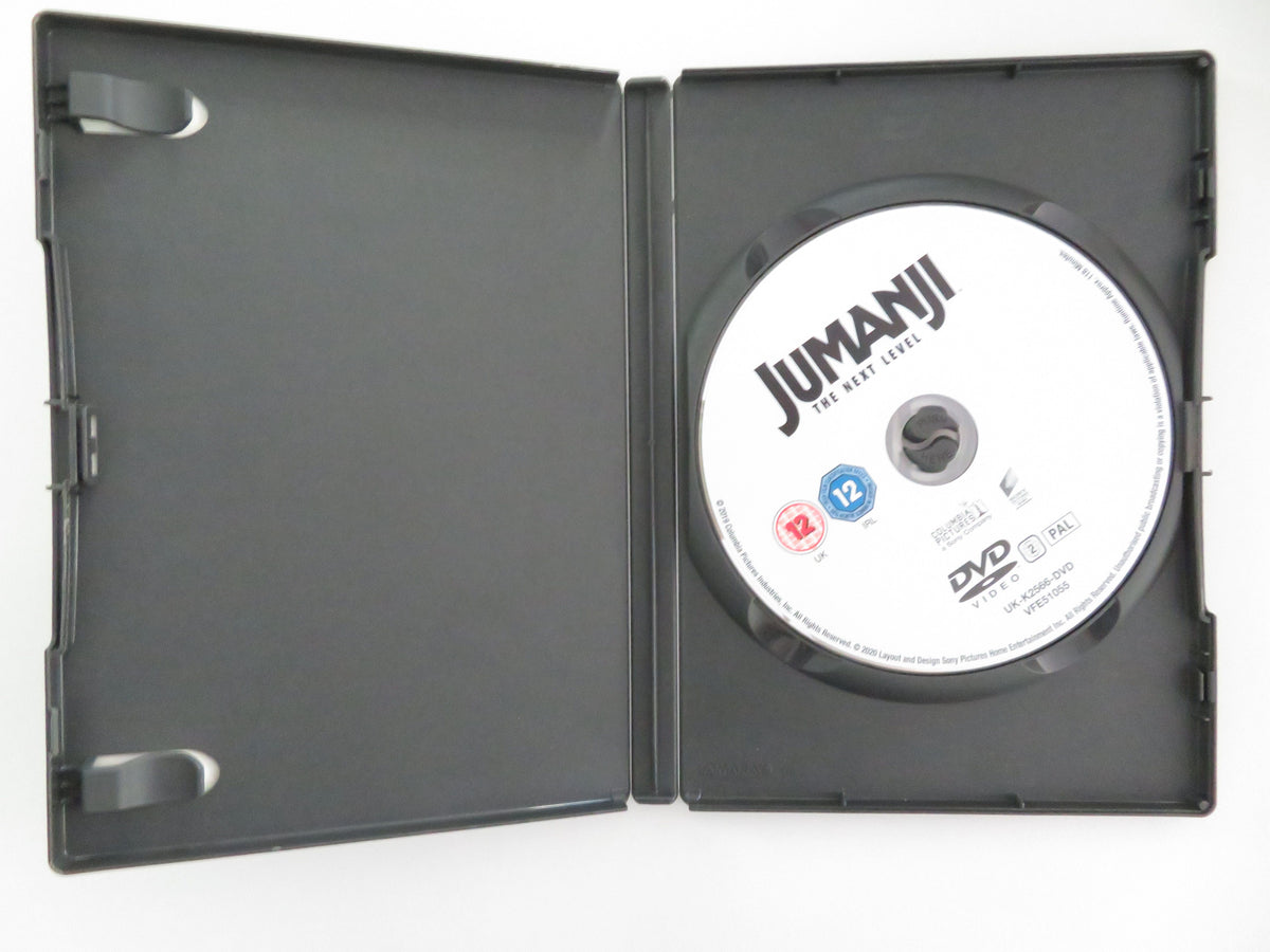 Jumanji: The Next Level (DVD) Dwayne Johnson Jack Black 2019 Region 2
