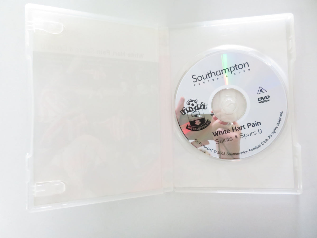 White Hart Pain Saints 4 Spurs 0 (DVD) Southampton Football Club 2003