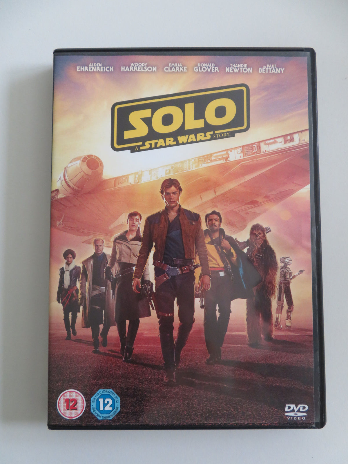 Solo: A Star Wars Story (DVD) Alden Ehrenreich Woody Harrelson 2018 Region 2