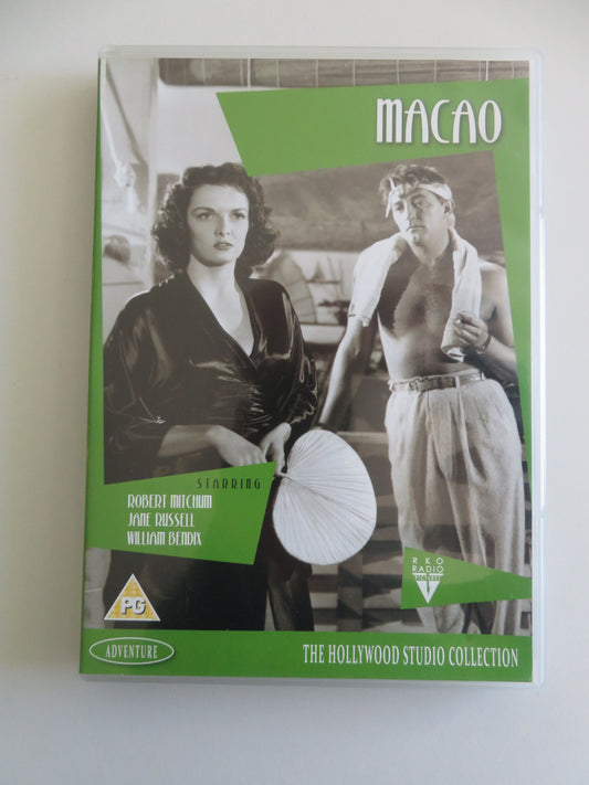 Macao (DVD) Robert Mitchum Jane Russell 1952 Region All