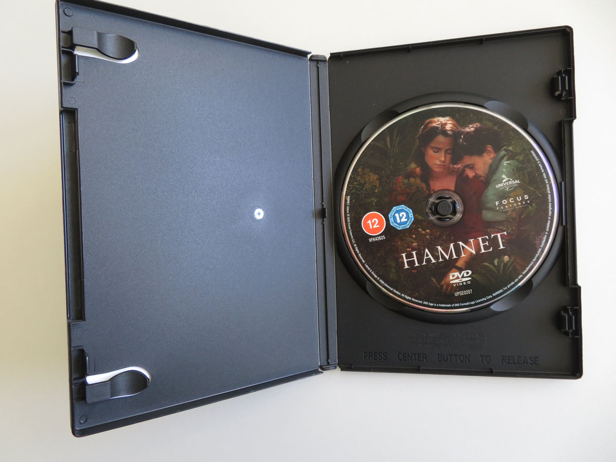 Hamnet (DVD) Jessie Buckley Paul Mescal Zac Wishart 2025 Region 2, 4