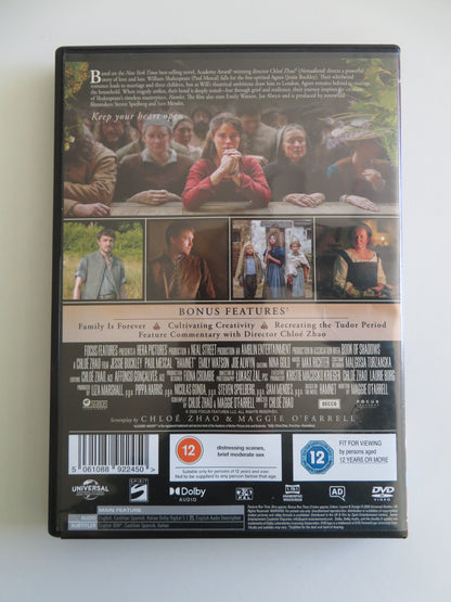 Hamnet (DVD) Jessie Buckley Paul Mescal Zac Wishart 2025 Region 2, 4