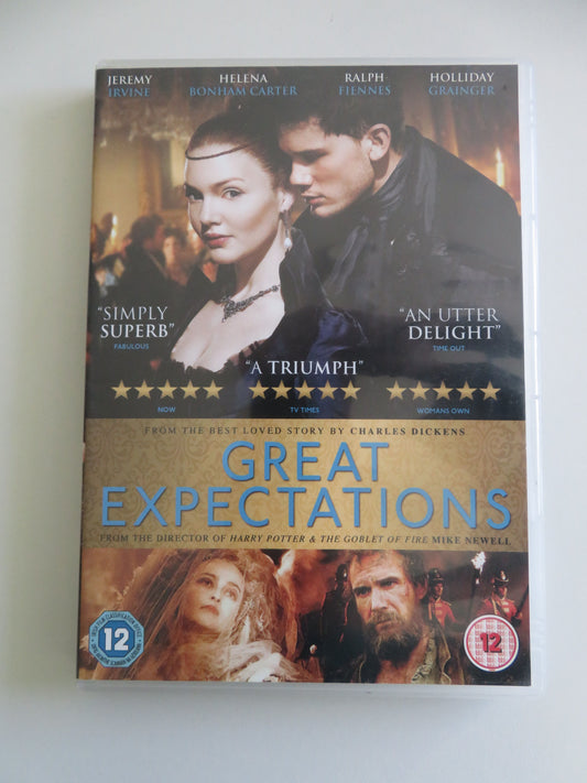 Great Expectations (DVD) Helena Bonham Carter Ralph Fiennes 2012 Region 2
