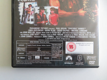 Crocodile Dundee (DVD) Paul Hogan Linda Kozlowski John Meillon 1986 Region 2