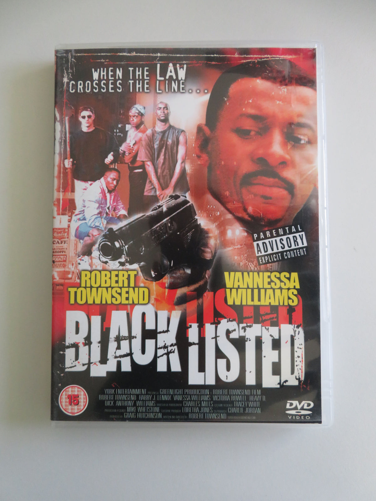 Black Listed (DVD) Robert Townsend Harry Lennix Vanessa Williams 2003 Region 2