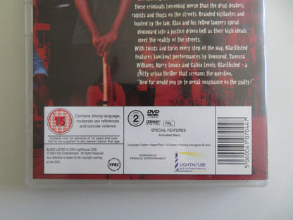 Black Listed (DVD) Robert Townsend Harry Lennix Vanessa Williams 2003 Region 2