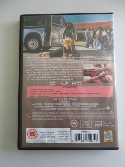 Private Benjamin (DVD) Goldie Hawn Eileen Brennan Armand Assante 1980 Region 2