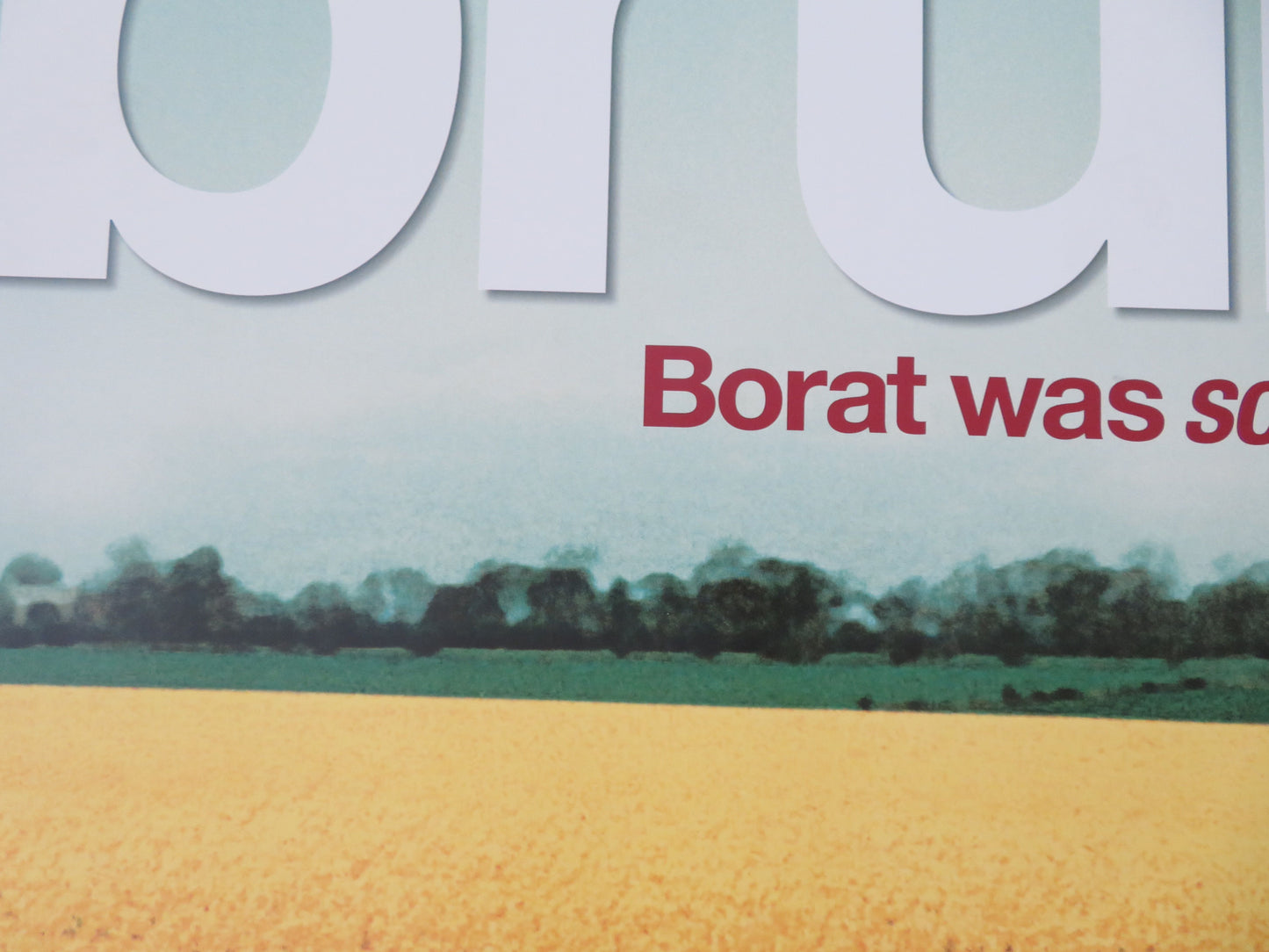 Brüno UK Quad Rolled Poster Sacha Baron Cohen Gustaf Hammarsten 2009