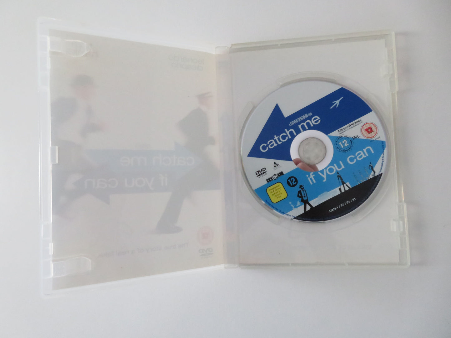 Catch Me If You Can - B (DVD) Leonardo DiCaprio Tom Hanks 2002 Region 2, 4