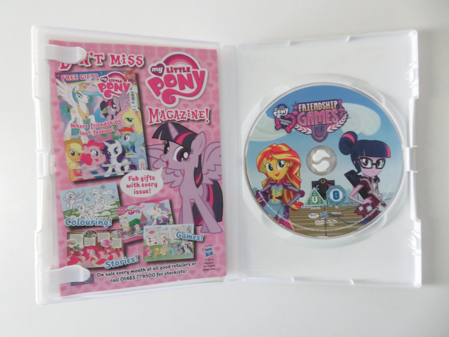 My Little Pony: Equestria Girls - Friendship Games (DVD) 2015 Region 2