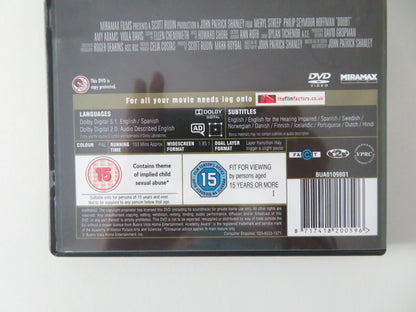 Doubt (DVD) Meryl Streep Philip Seymour Hoffman Amy Adams 2008 Region 2
