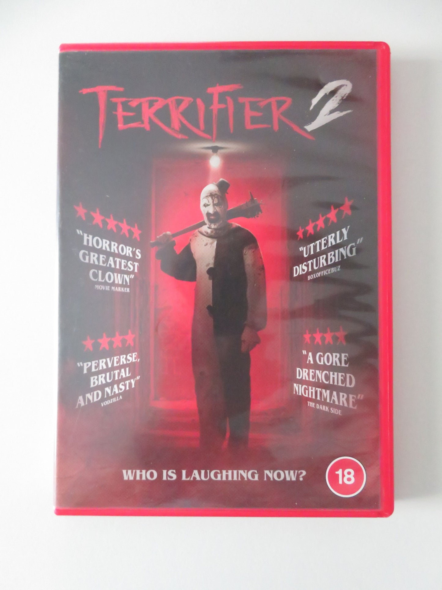 Terrifier 2 (DVD) Lauren LaVera David Howard Thornton 2022 Region 2