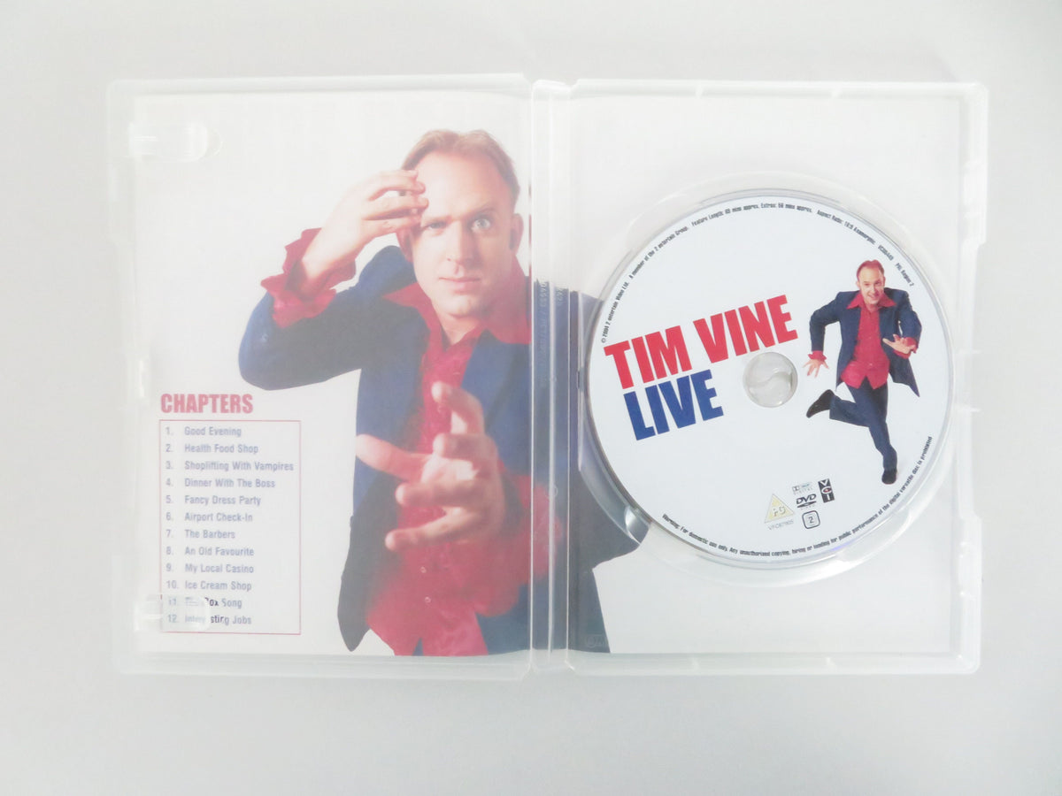 Tim Vine Live (DVD) John Archer Jeremy Vine 2004 Region 2