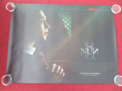 The Nun II UK Quad Rolled Poster Taissa Farmiga Jonas Bloquet Storm Reid 2023