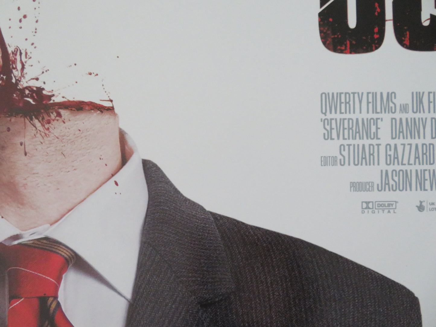 Severance UK Quad Rolled Poster Danny Dyer Laura Harris Tim McInnerny 2006