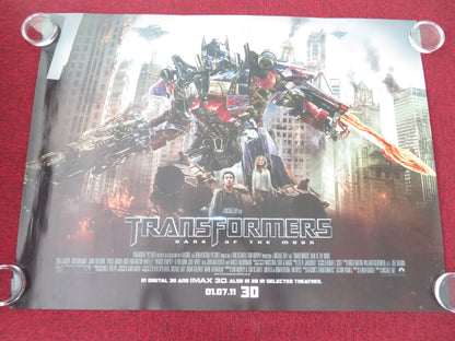 Transformers: Dark of the Moon UK Quad Rolled Poster Shia LaBeouf 2011